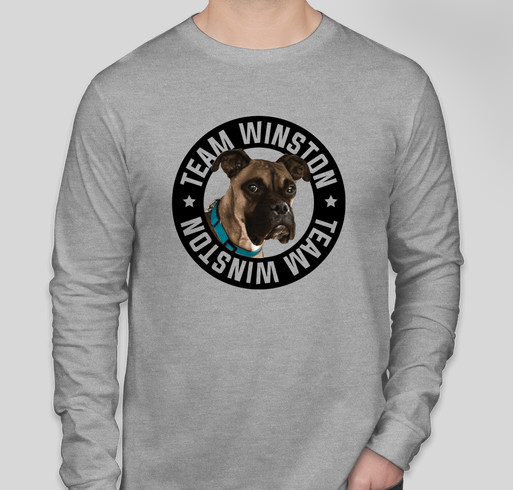 Team Winston- Stop Animal Abuse and Neglect Fundraiser - unisex shirt design - front