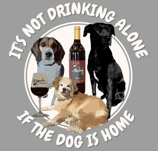 RAWL National Rescue Dog Day shirt design - zoomed