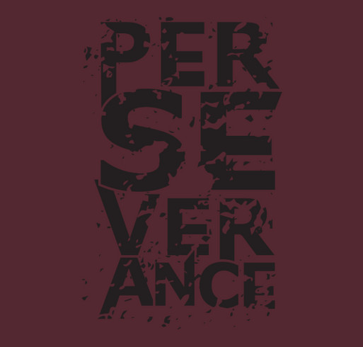 Persevering through COVID shirt design - zoomed