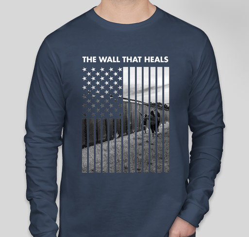 The Wall that Heals 2024 Tour Fundraiser - unisex shirt design - front