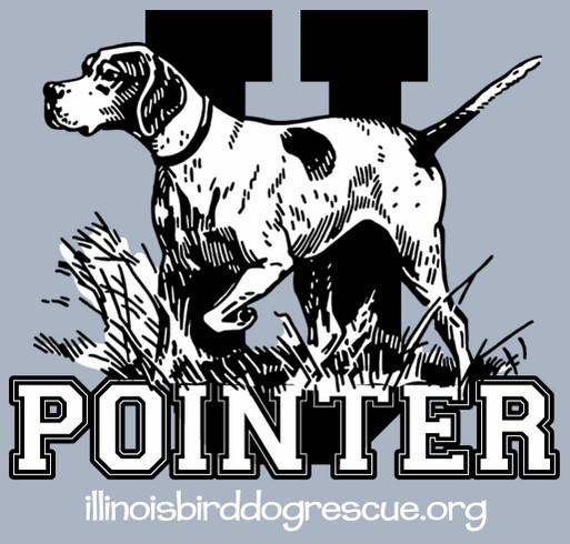 Pointer U! shirt design - zoomed