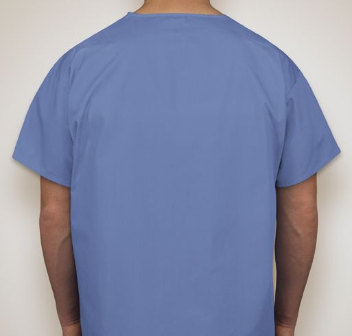 AO Scrub Shirt Campaign Fundraiser - unisex shirt design - back