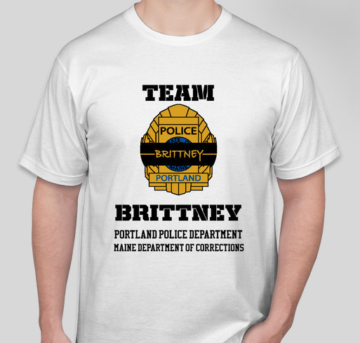 Boston Run to Remember Half Marathon - Brittney Ross Fundraiser - unisex shirt design - front
