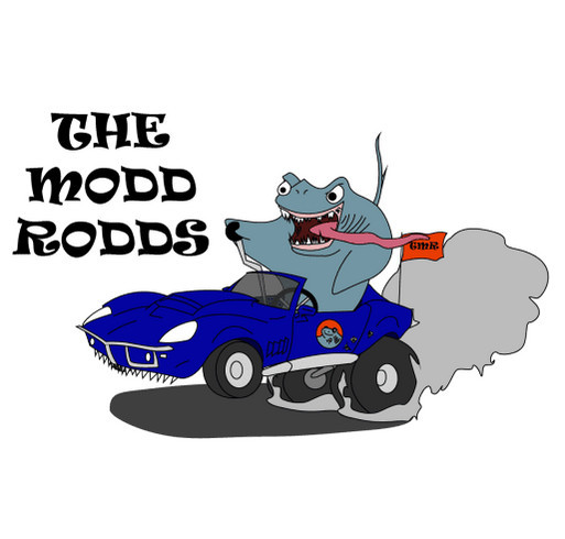 The Modd Rodds Holiday Campaign shirt design - zoomed
