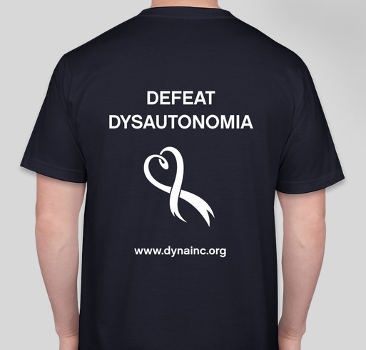 2016 Dysautonomia Awareness Month Fundraiser Fundraiser - unisex shirt design - back