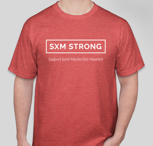 SXM Strong Fundraiser - unisex shirt design - small