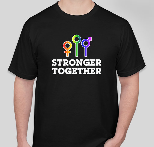ALLYoop: Stronger Together Fundraiser - unisex shirt design - front