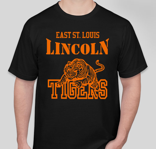 LINCOLN TIGERS CARE!! Fundraiser - unisex shirt design - front