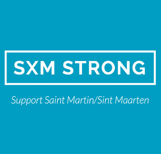 SXM Strong shirt design - zoomed