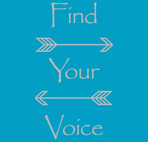Find Your Voice shirt design - zoomed