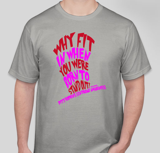 Pitt Hopkins Syndrome Awareness Day T-Shirt Fundraiser Fundraiser - unisex shirt design - front