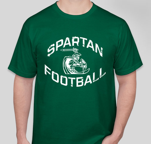 SHAPE Spartan Football T-Shirt Custom Ink Fundraising