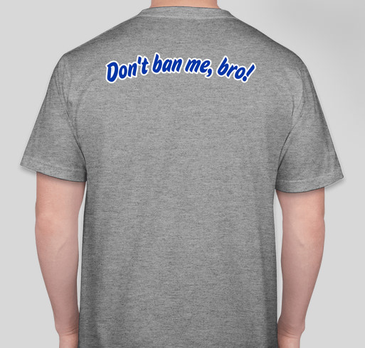 allBowling.com Fundraiser - unisex shirt design - back