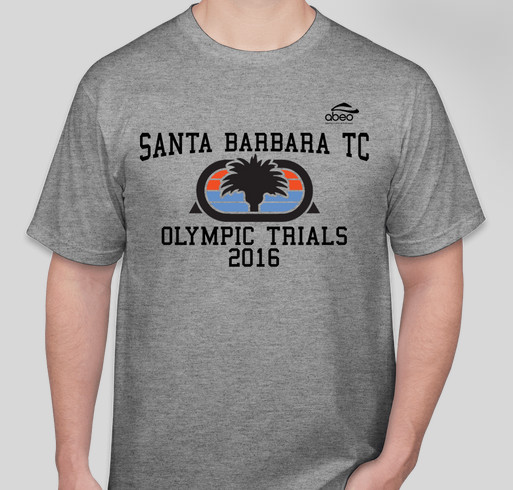 Santa Barbara Track Club - Olympic Trials 2016 Fundraiser - unisex shirt design - small