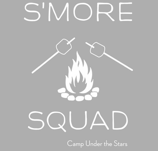 Camp Under the Stars S'more Squad Shirt shirt design - zoomed