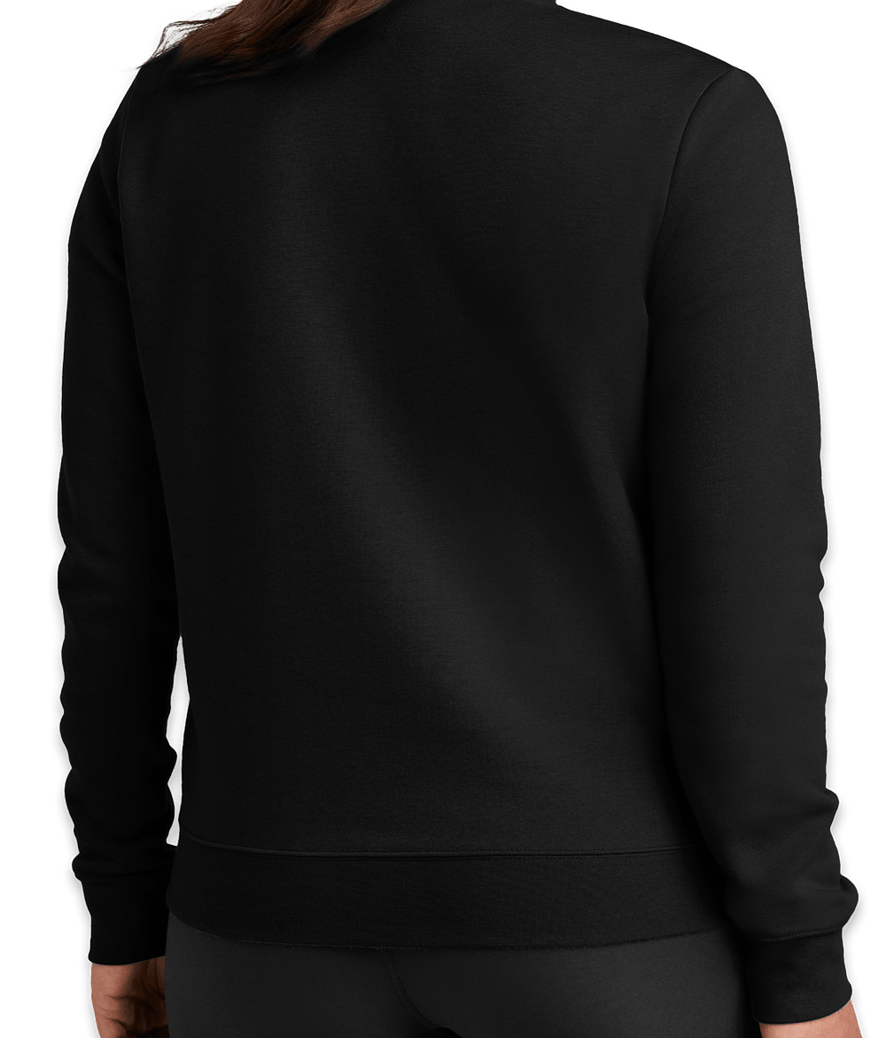 Hilo GoldStorm Nike quarter-zip - Black Fundraiser - unisex shirt design - back