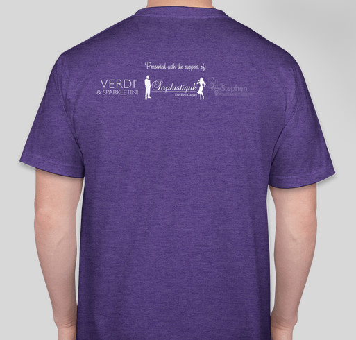 AMAL2016 Fundraiser - unisex shirt design - back