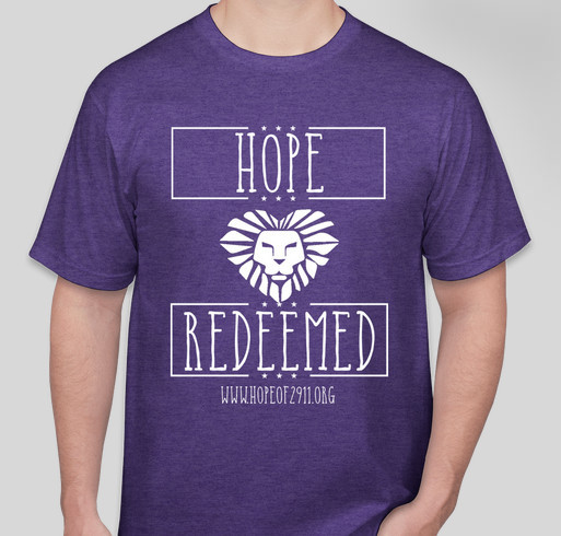 HOPE REDEEMED for Street Associated Children Fundraiser - unisex shirt design - front
