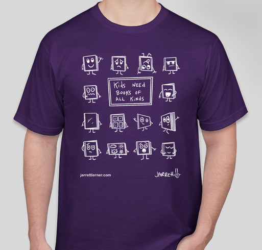 Kids Need Books Fundraiser - unisex shirt design - front