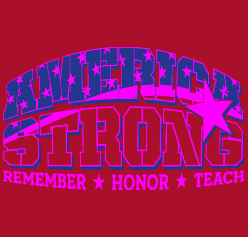 America Strong by Wreaths Across America shirt design - zoomed