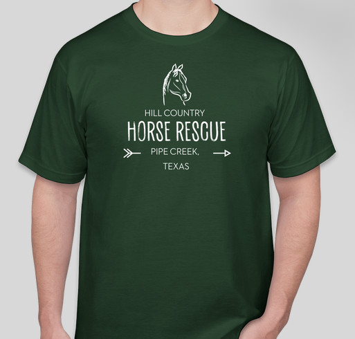 Help the Horses! Fundraiser - unisex shirt design - front