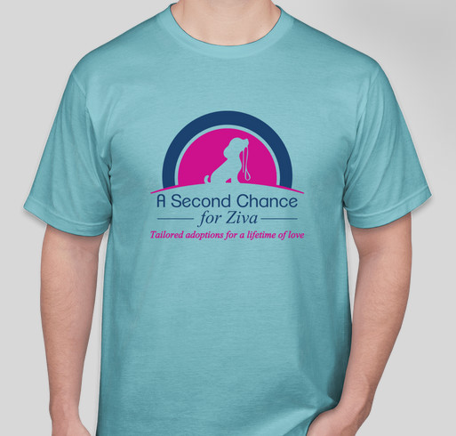 A Second Chance for Ziva Fundraiser - unisex shirt design - front