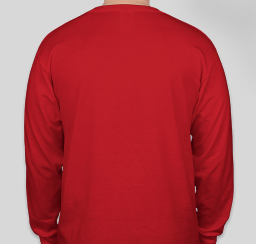 Run Like Rudolph for IGRF Fundraiser - unisex shirt design - back