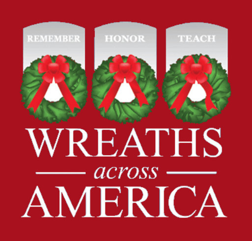 Wreaths Across America In Utah shirt design - zoomed