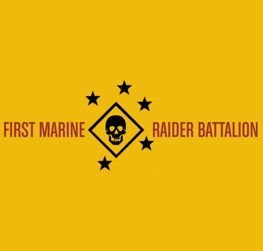 First Marine Raider Battalion shirt design - zoomed
