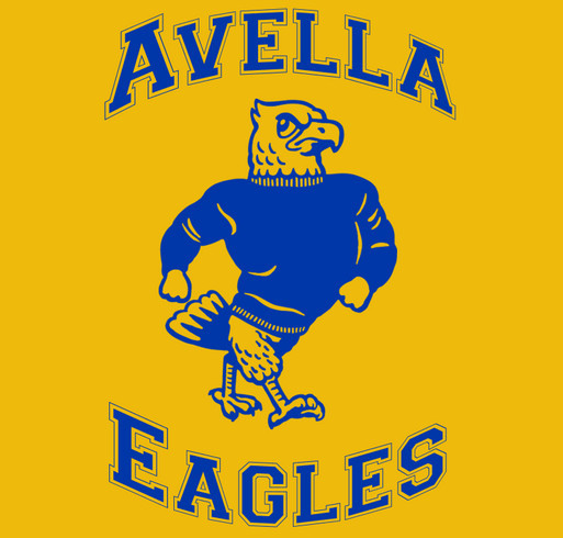 Avella Student Council shirt design - zoomed