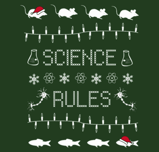 Science Ugly Sweaters to Support St. Jude's! shirt design - zoomed