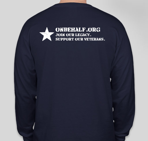 Team OnBehalf Summer 2018 Fundraiser Fundraiser - unisex shirt design - back