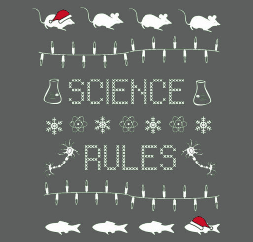 Science Ugly Sweaters to Support St. Jude's! shirt design - zoomed