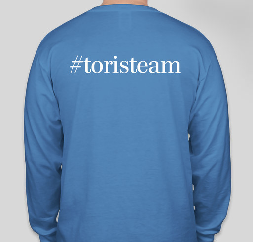 Dysautonomia Awareness Month: Toris Team Fundraiser - unisex shirt design - back