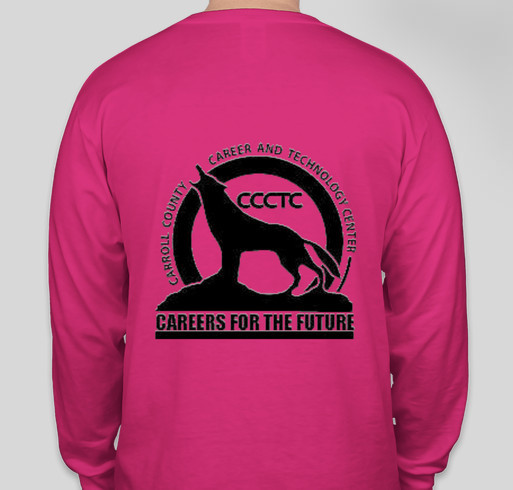 CCCTC Criminal Justice Breast Cancer Research Fundraiser in Honor of Denise Bitzer. Fundraiser - unisex shirt design - back