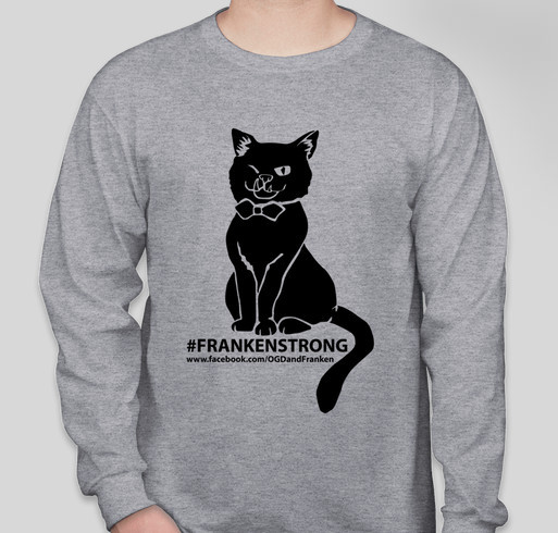 Franken Cat's FELV Fighting Fund! Fundraiser - unisex shirt design - front