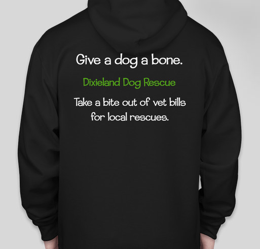 Bones for Bonnie Fundraiser - unisex shirt design - back