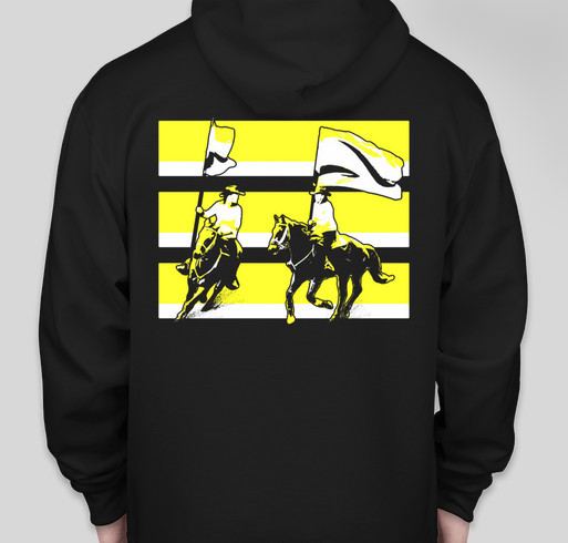 Equestrian Drill Safety Shirts Fundraiser - unisex shirt design - back