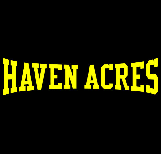 Haven Acres shirt design - zoomed