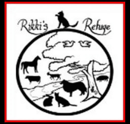 Raising Money to Help Feed the Animals at Rikki's Refuge shirt design - zoomed
