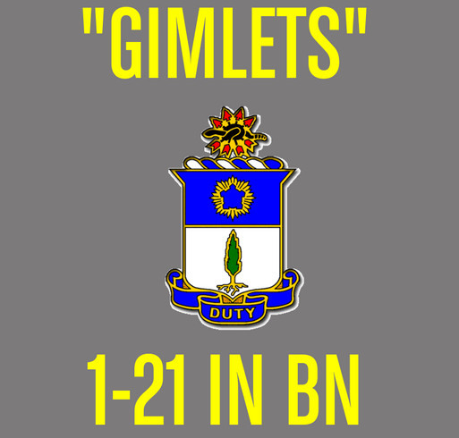 1-21 IN "Gimlets" shirt design - zoomed