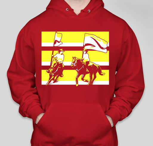 Equestrian Drill Safety Shirts Fundraiser - unisex shirt design - front