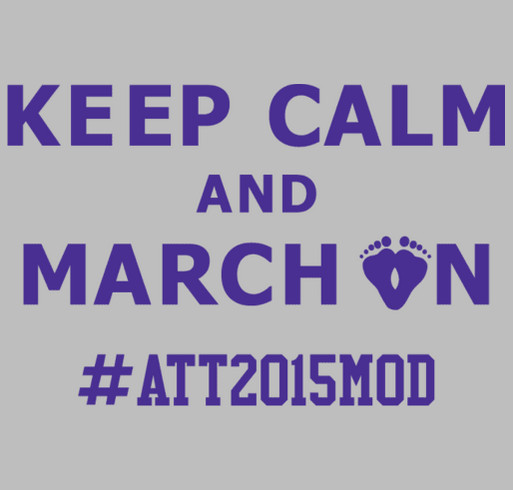 2015 March of Dimes shirt design - zoomed
