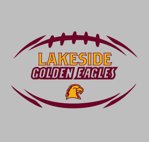Official '26 Lakeside Golden Eagles Merch! shirt design - zoomed