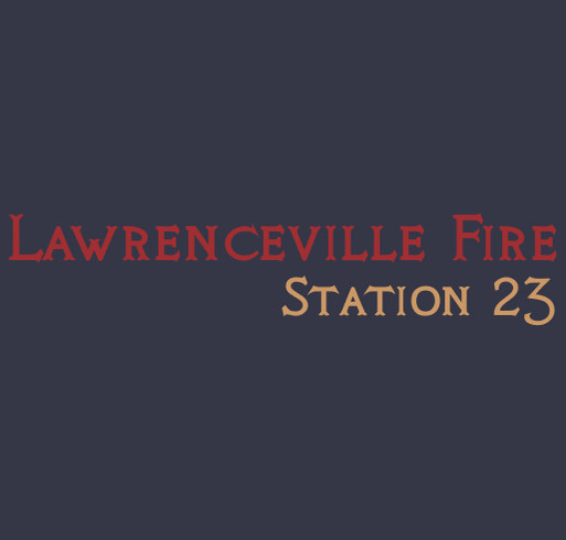 Lawrenceville Fire Company-Station 23 shirt design - zoomed