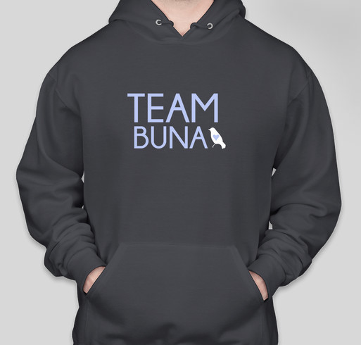 TEAM BUNA SHIRTS Fundraiser - unisex shirt design - front