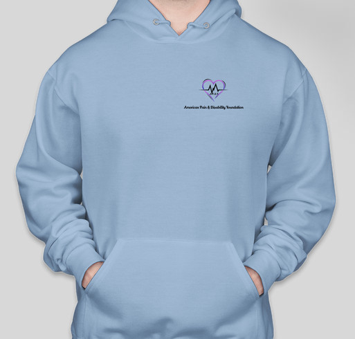 AMERICAN PAIN & DISABILITY FOUNDATION Fundraiser - unisex shirt design - front