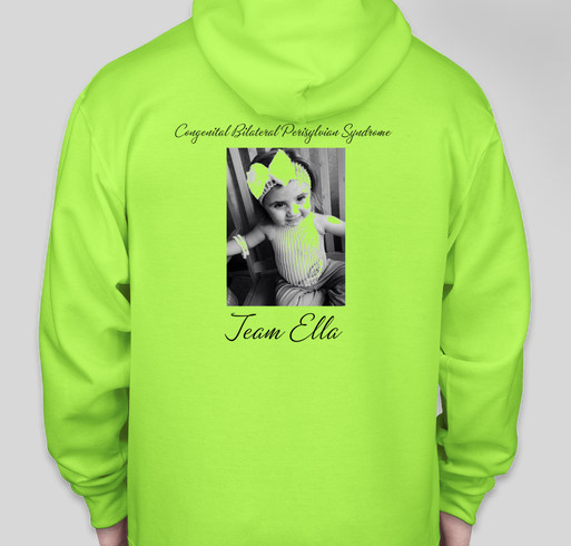 Fight With Ella Fundraiser - unisex shirt design - back