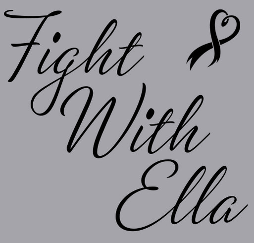 Fight With Ella shirt design - zoomed