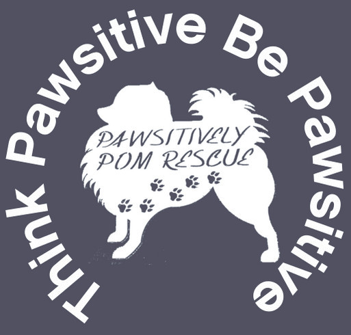 Pawsitively Pom Rescue Hoodie shirt design - zoomed